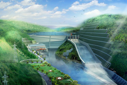 肇庆老挝南塔河1号水电站项目